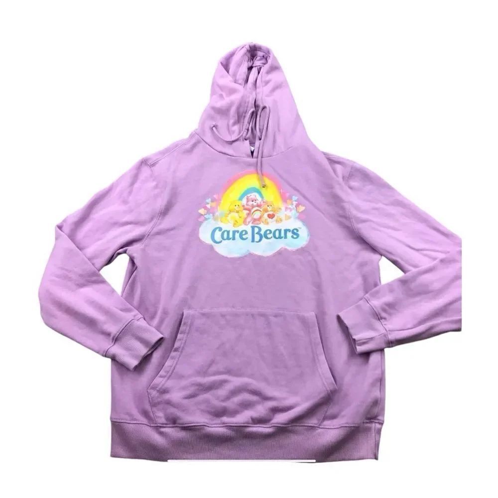 Care Bears purple hoodie NWT Small